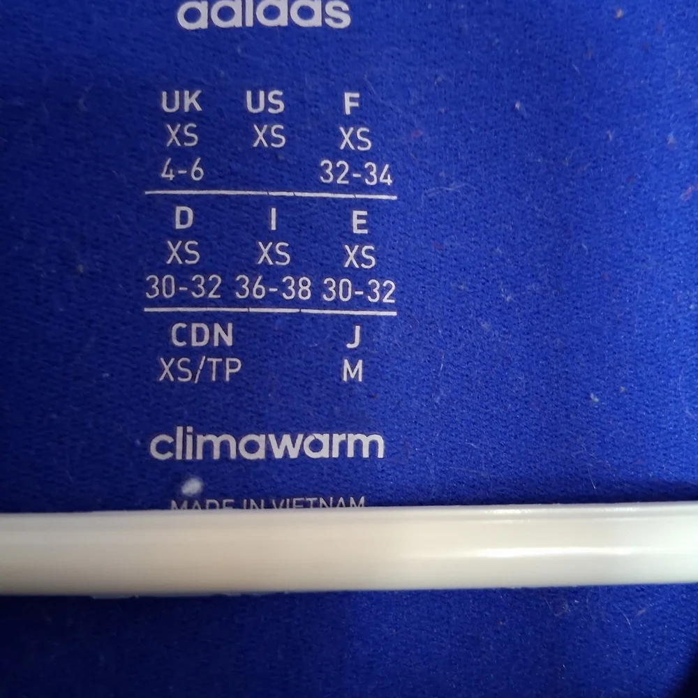 Adidas Blue Long Sleeve Pullover - Picture 6 of 6